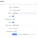 Helge tugispetsialisti töölaud - muuda klassijuhataja andmeid