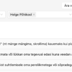 Helge digikaitumise testi detailid